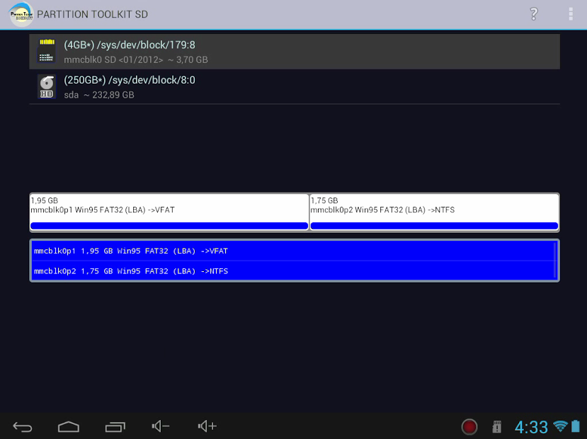 ROEHSOFT PARTITION TOOL SD-USB