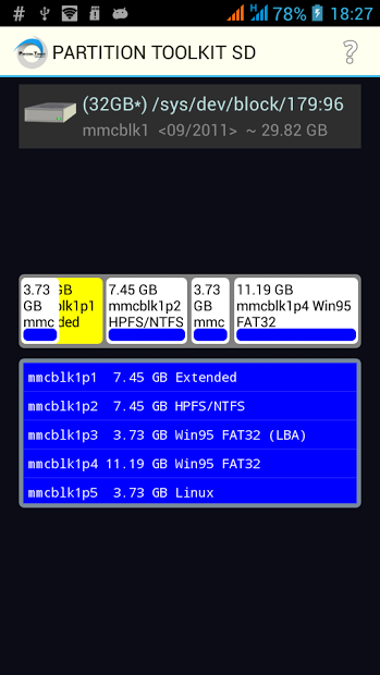 ROEHSOFT PARTITION TOOL SD-USB