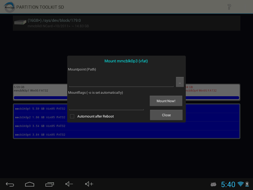 ROEHSOFT PARTITION TOOL SD-USB