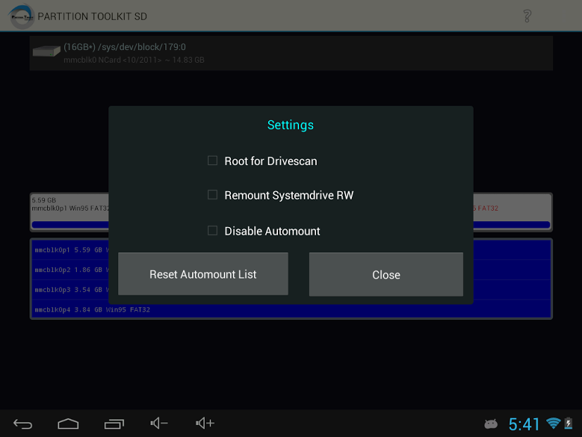 ROEHSOFT PARTITION TOOL SD-USB