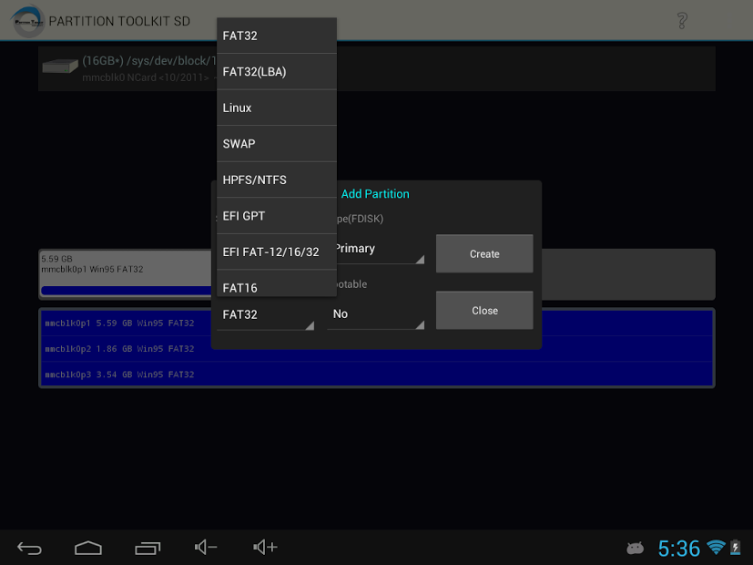 ROEHSOFT PARTITION TOOL SD-USB