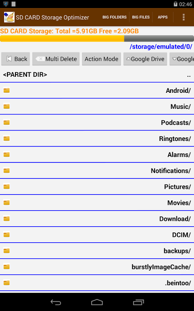 SD CARD Storage Optimizer Pro