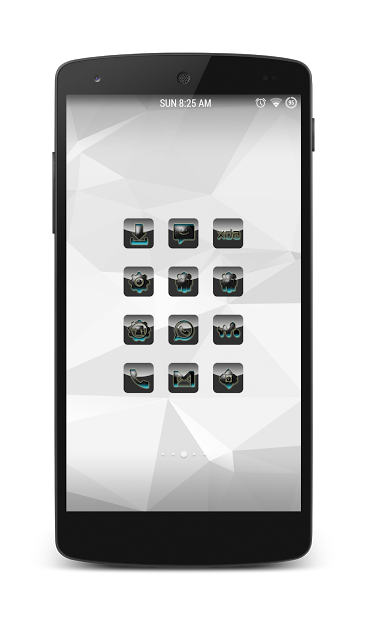 Shining Blue Icon Pack