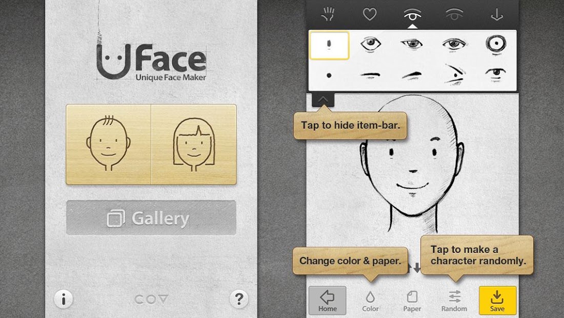 Uface - Unique Face Maker