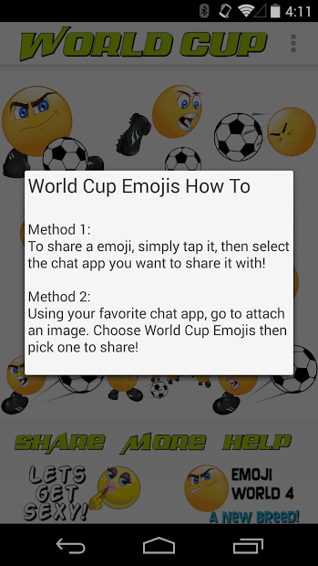 World Cup Emojis