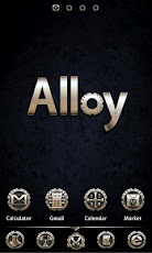 Alloy GOLauncherEX Theme