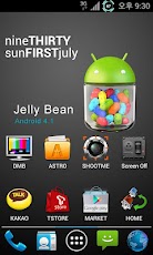 Jelly Bean Go Launcher Theme