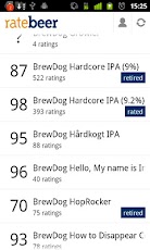 RateBeer for Android