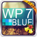 WP7blue Theme GO Launcher EX 1.1