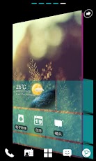 WP7blue Theme GO Launcher EX