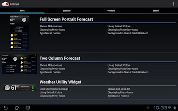 Recast Weather and Widgets