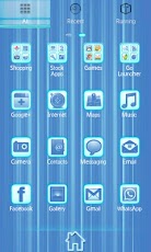 Blue Chill Go Launcher Ex