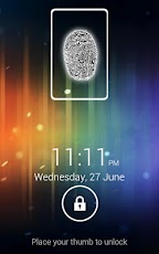 Fingerprint Screen Lock ICS