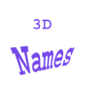 3D Names 5.0