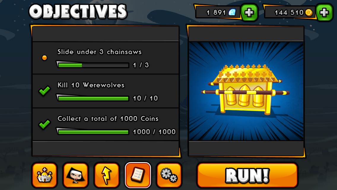 Nun Attack: Run & Gun  (Unlimited Gold&Diamonds)