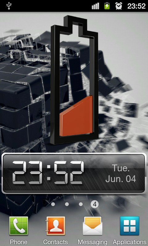 3D Design Battery Widget R5