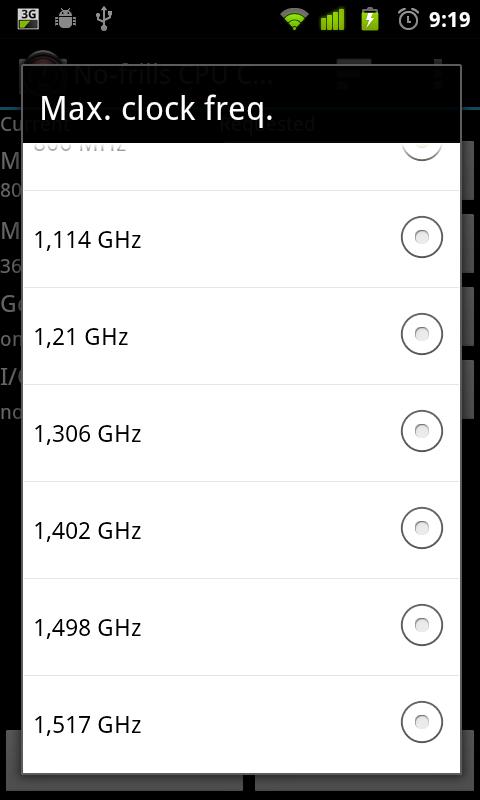 No-frills CPU Control