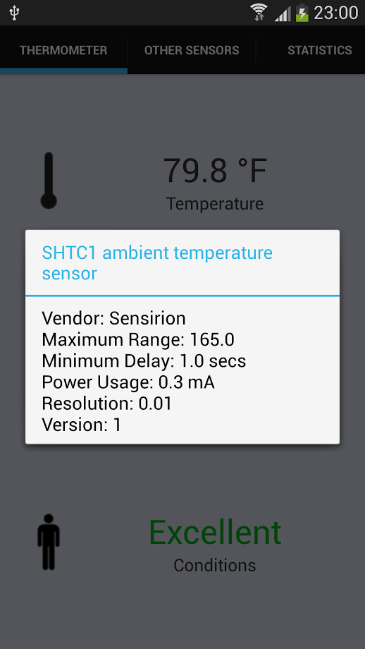 Galaxy S4 All-in-1 Thermometer