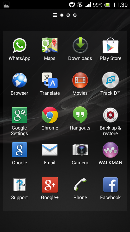 Xperia Launcher