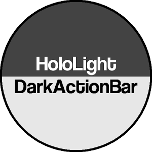 Dark ActionBar CM Theme 0.1