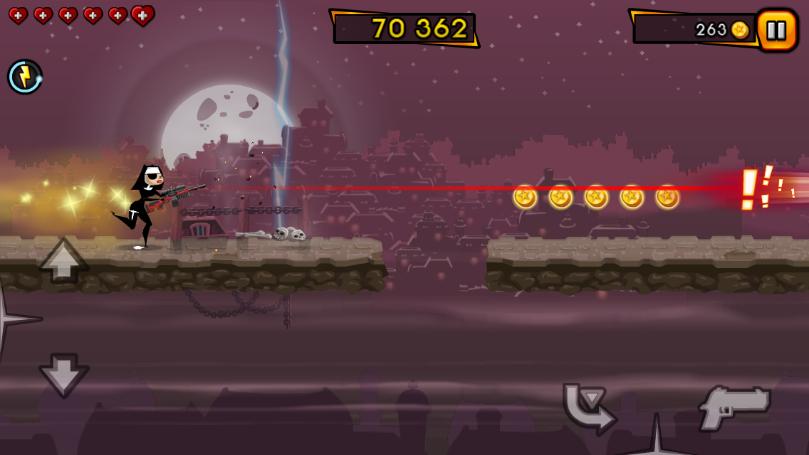 Nun Attack: Run & Gun  (Unlimited Gold&Diamonds)