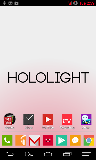 HOLO LIGHT RED AOKP/CM THEME