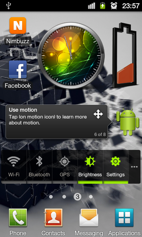 3D Design Battery Widget R5