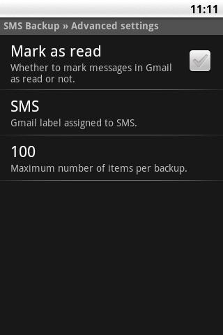 SMS Backup