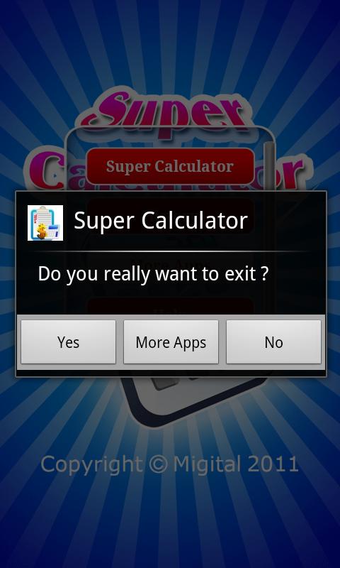 Super Calculator