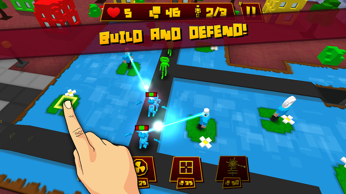 Block Defender: Tower Defense (Unlimited Life/Gold)