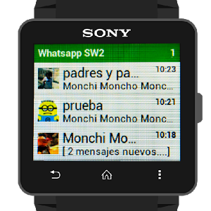 WhatsApp for SmartWatch 2
