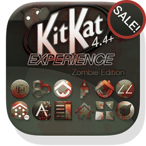 Zombie KitKat Launcher Theme 2.31