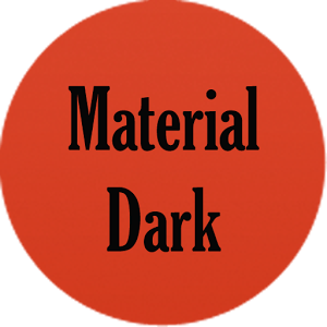 Material Dark Icon Pack 