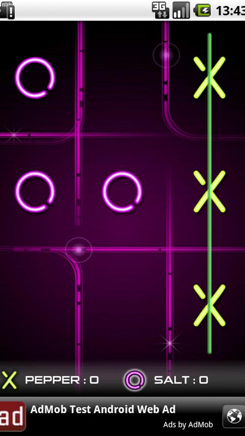 Tic Tac Toe Glow - Free