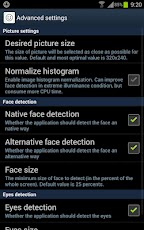 Hold Screen ON: Face detection