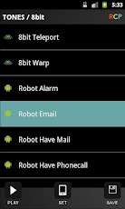 8Bit, SciFi & Robot Ringtones