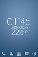 Typo Digit Clock Widget