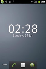 Typo Digit Clock Widget