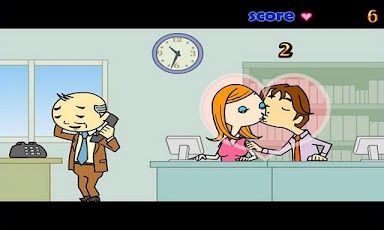 Office Lover Kiss