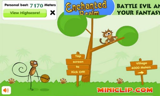 Monkey Kick Off -FREE fun game