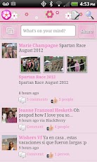 Pink Theme for Facebook (Màu hồng cho facebook)