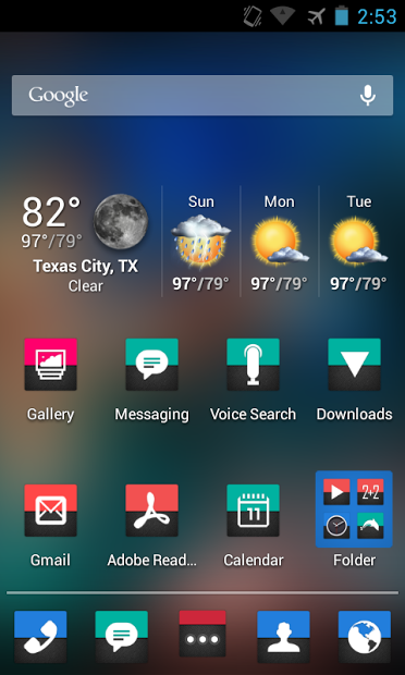 Square HD Apex Nova Theme