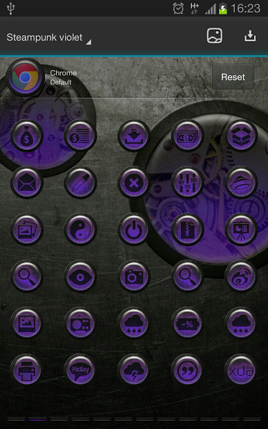 Next Launcher Theme SteampunkV