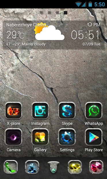 Stones S Theme GO Launcher EX