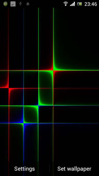 Nexus Neon Grid Pro HD LWP