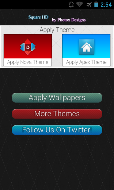 Square HD Apex Nova Theme