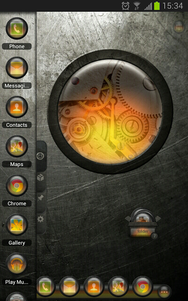 TSF Shell Theme EventGlassO HD