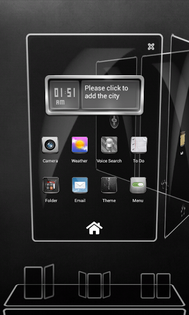 HD Next Launcher 3D Theme