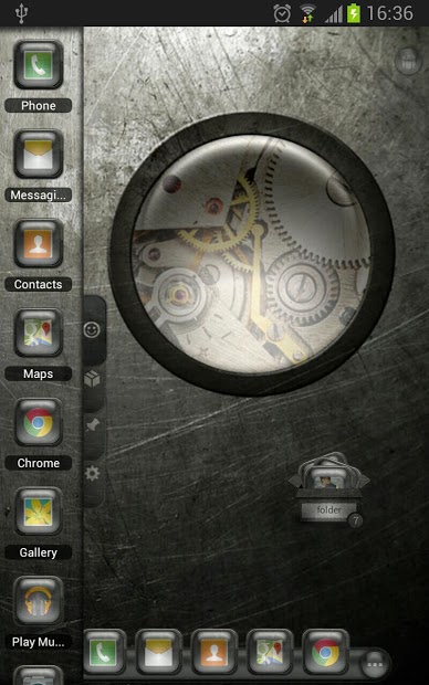 TSF Shell Theme EventGlassW HD