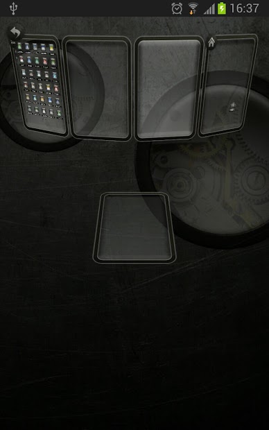 TSF Shell Theme EventGlassW HD